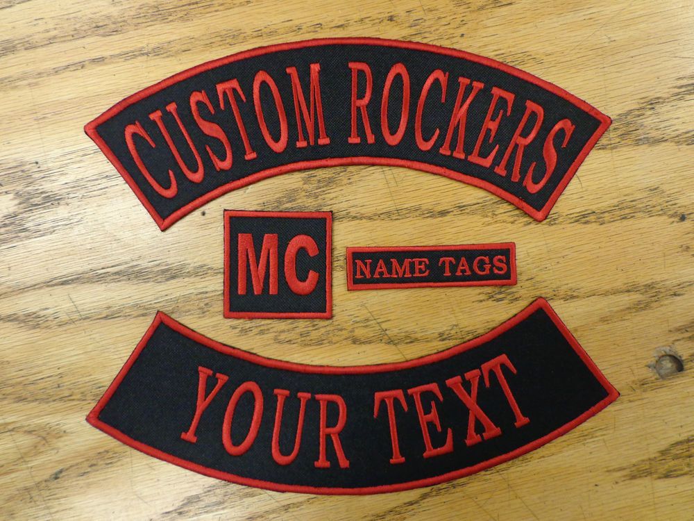 motorcycle club custom patches